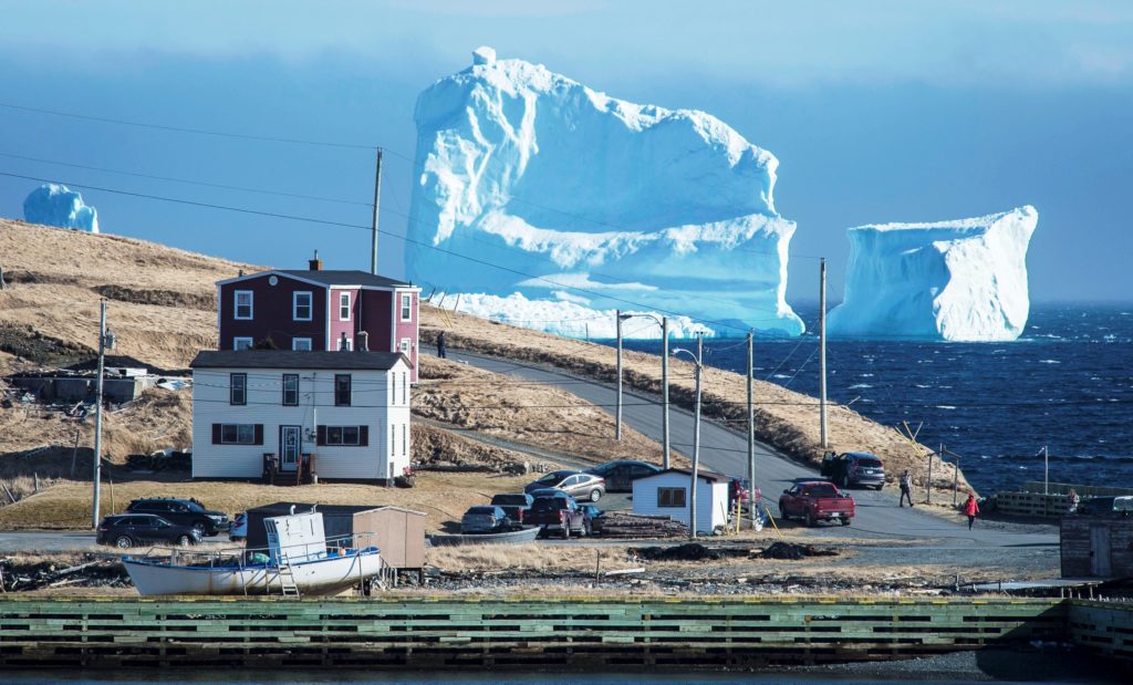 Iceberg in Newfoundland Canada