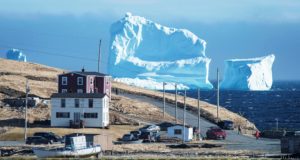 Iceberg in Newfoundland Canada